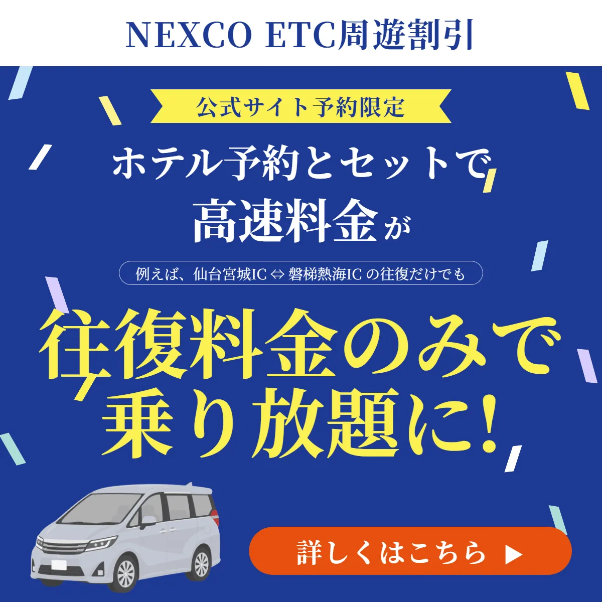 NEXCO ETC周遊割引
