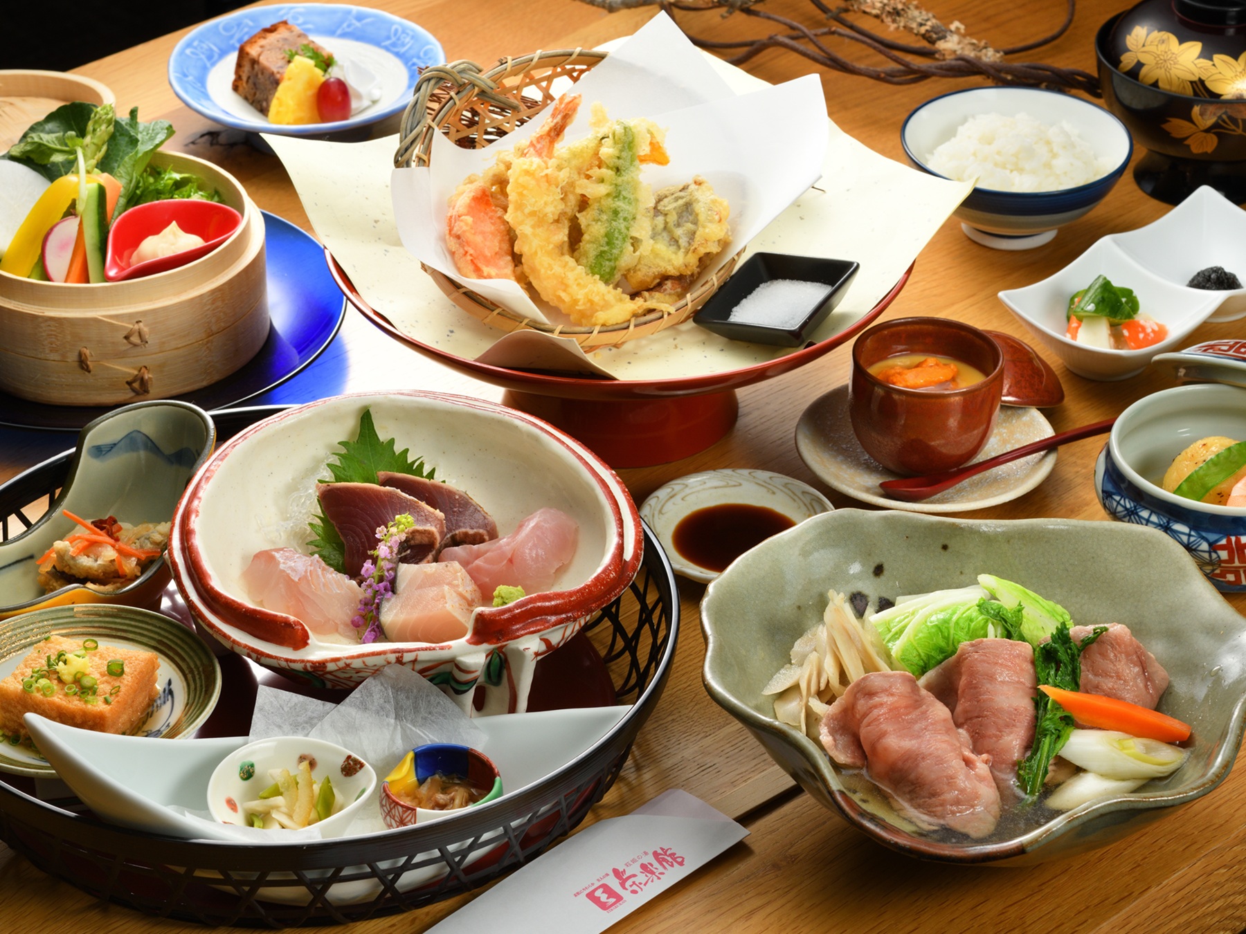 富コースのお料理